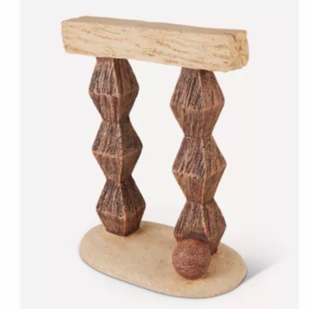 Nate + Jeremiah Wooden Archway Aquarium Terrarium Decor Small Ornament NWT